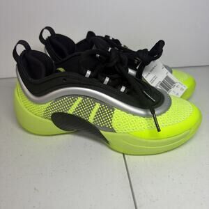 adidas D.O.N. Issue 6 “Black/Green” Grade School Basketball Shoes 4.5Y NEW